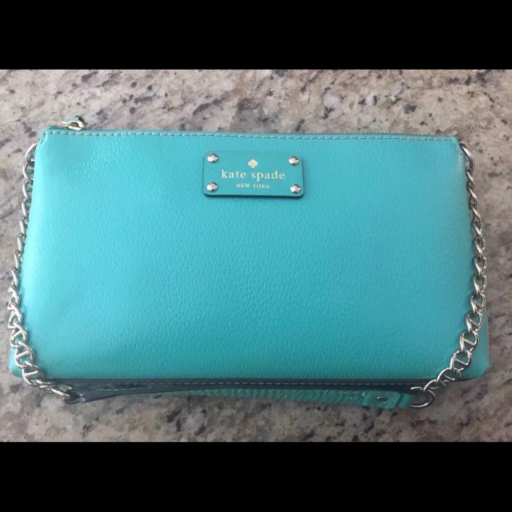Kate Spade turquoise purse